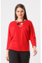 Блуза "Лина" 41104 (Красный)