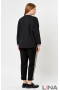 Блуза "Лина" 4181 (Черный)