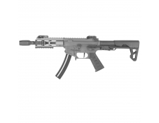 Страйкбольный пистолет-пулемет (King Arms) PDW 9mm SBR M-LOK Grey