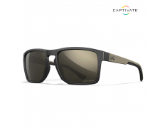 Очки (WILEY X) WX FOUNDER (Tungsten Mirror Matte Black/Tan Frame)