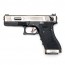 Страйкбольный пистолет (WE) GLOCK 18C Custom Black/Silver/Silver GBB